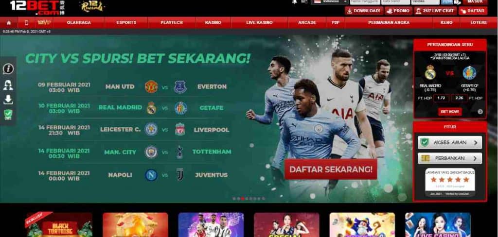 bonus uang kembali 12Emerald 12Bet