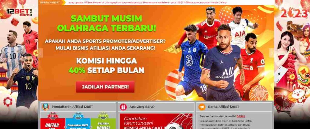 12Bet bonus arena ajang olahraga